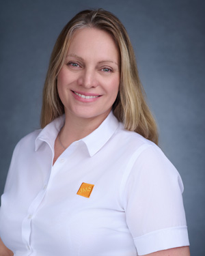 Sarah Jane Bell, professional headshot for JMS Yachting team